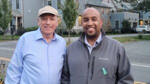 Tarik Lucas endorses Alan Lobovits for Newton City Council